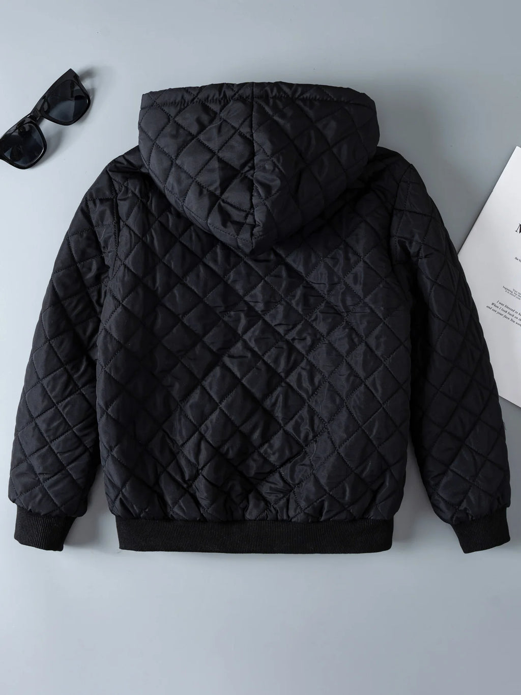 Thick Jackets Winter Kids Padded Fleece Warm Coats Children Hooded Cotton Outerwear Kids Clothes Cashmere Snowsuit