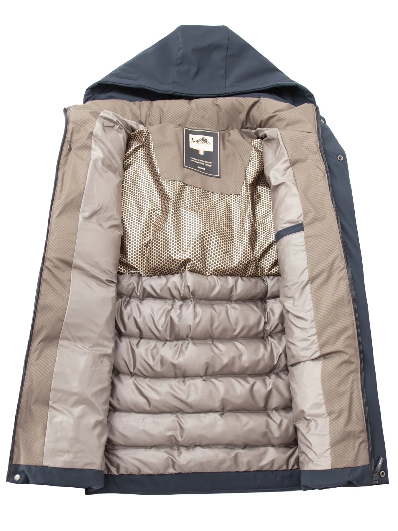 Men's thick and warm cotton jacket for autumn and winter, business and casual men's cotton jacket, top clothes