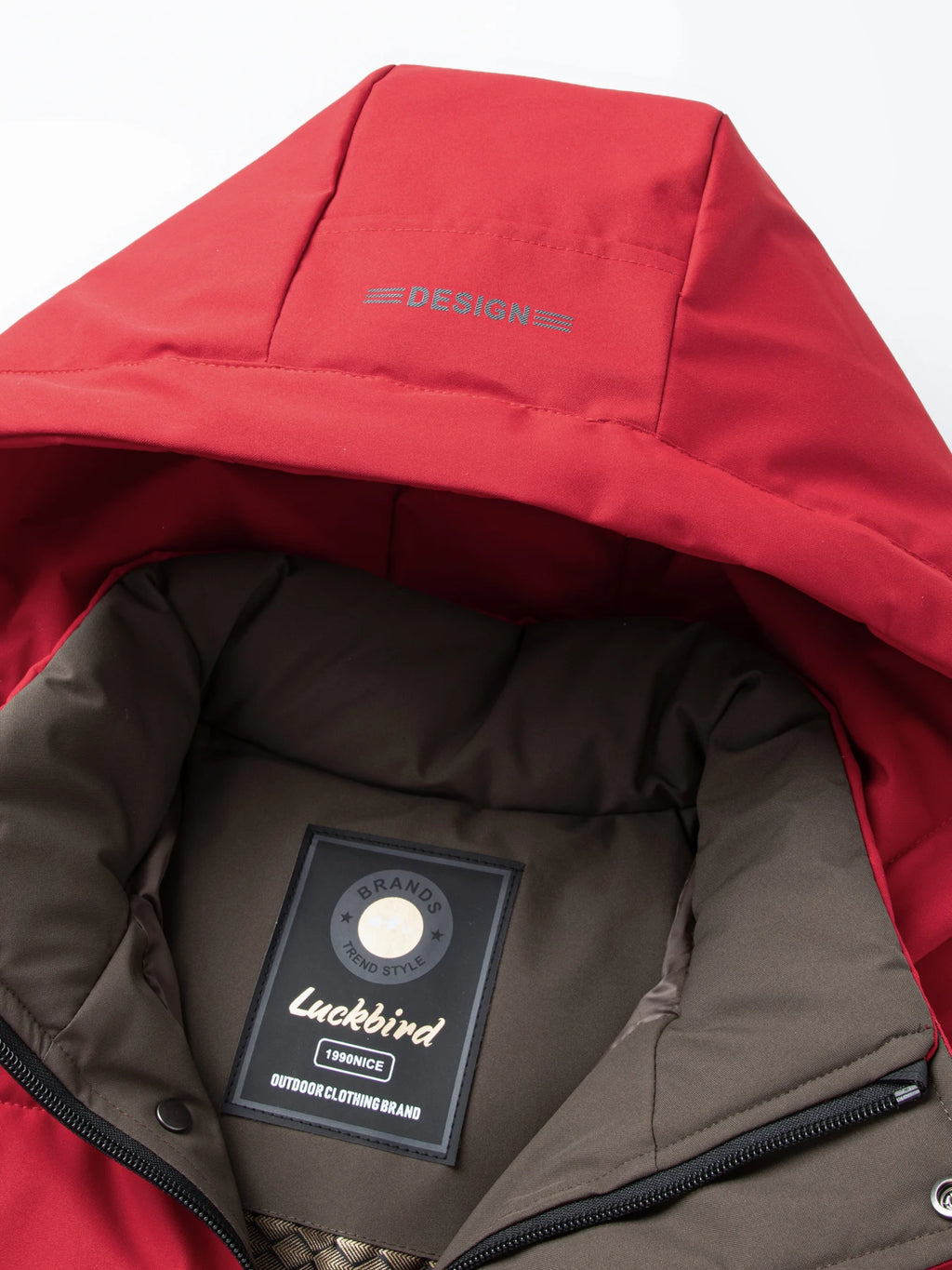 Business Hooded Down Parkas Man Autumn Winter Warm Padded Jacket Men's Outdoor Sports Coat Detachable Hat Zipper Cotton Jackets