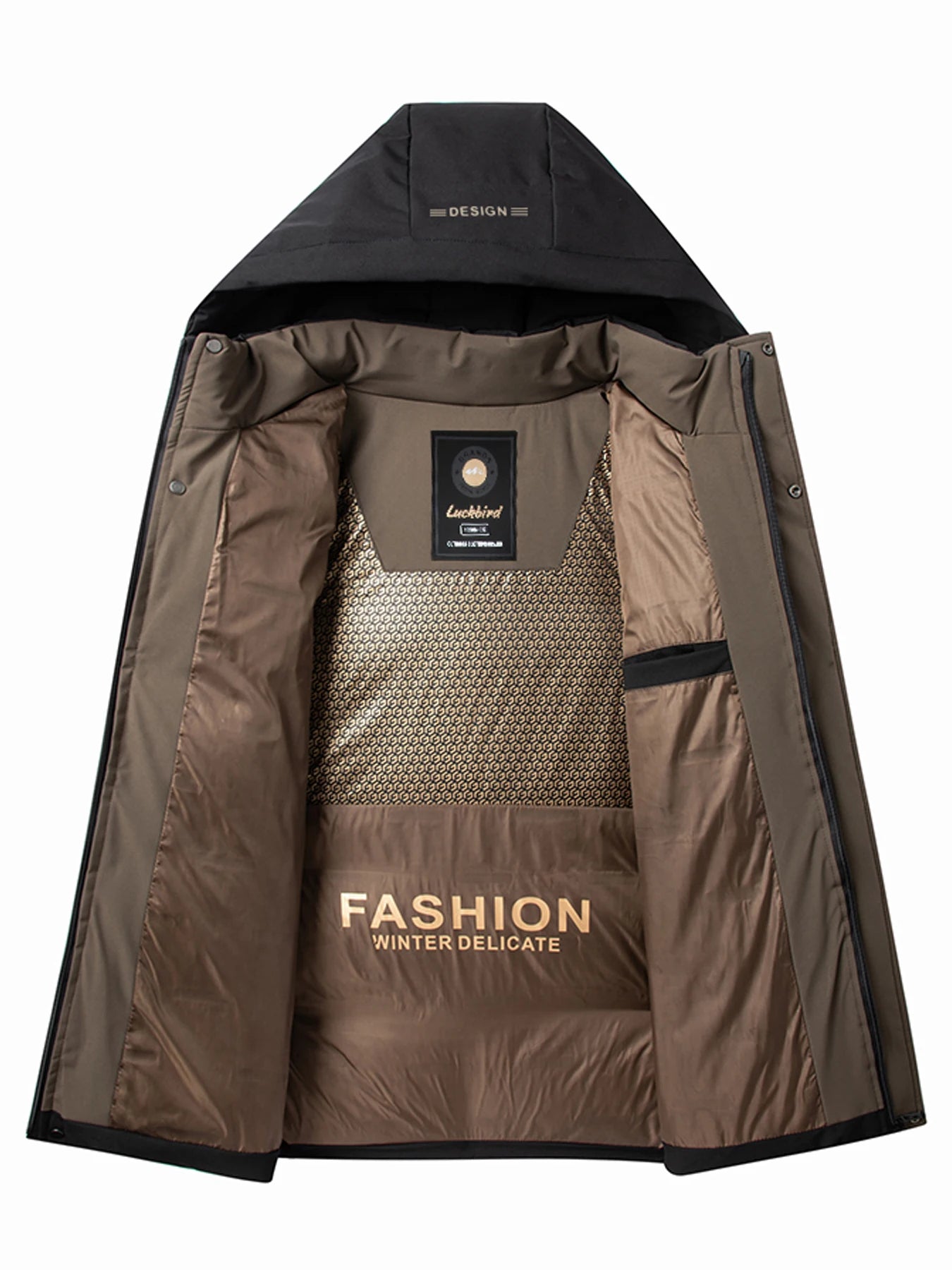 Men's winter warm cotton jacket for men's casual business trendy outdoor sports thickened cotton jacket top casual warm jacket