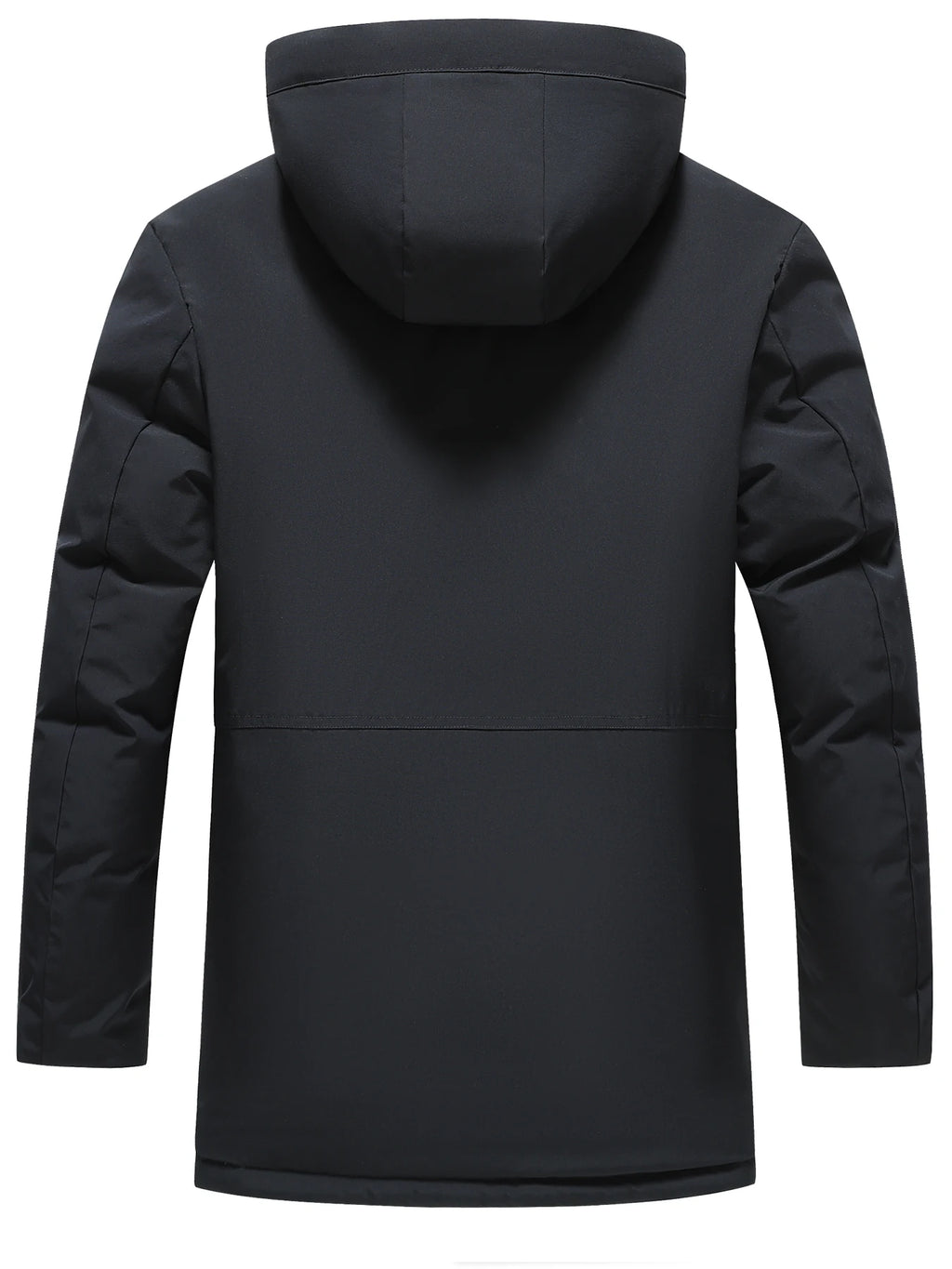 Winter warm and plush thick dad cotton jacket casual business men can take off hats windproof and warm cotton jacket top father