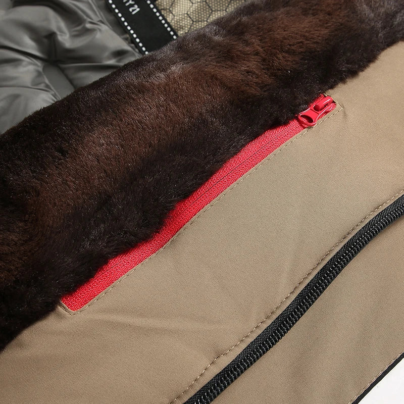 Winter Outdoor Leisure Fishing Windproof Warm Parker Cotton Jacket Comfortable Fashionable Versatile High-quality Padded Jacket