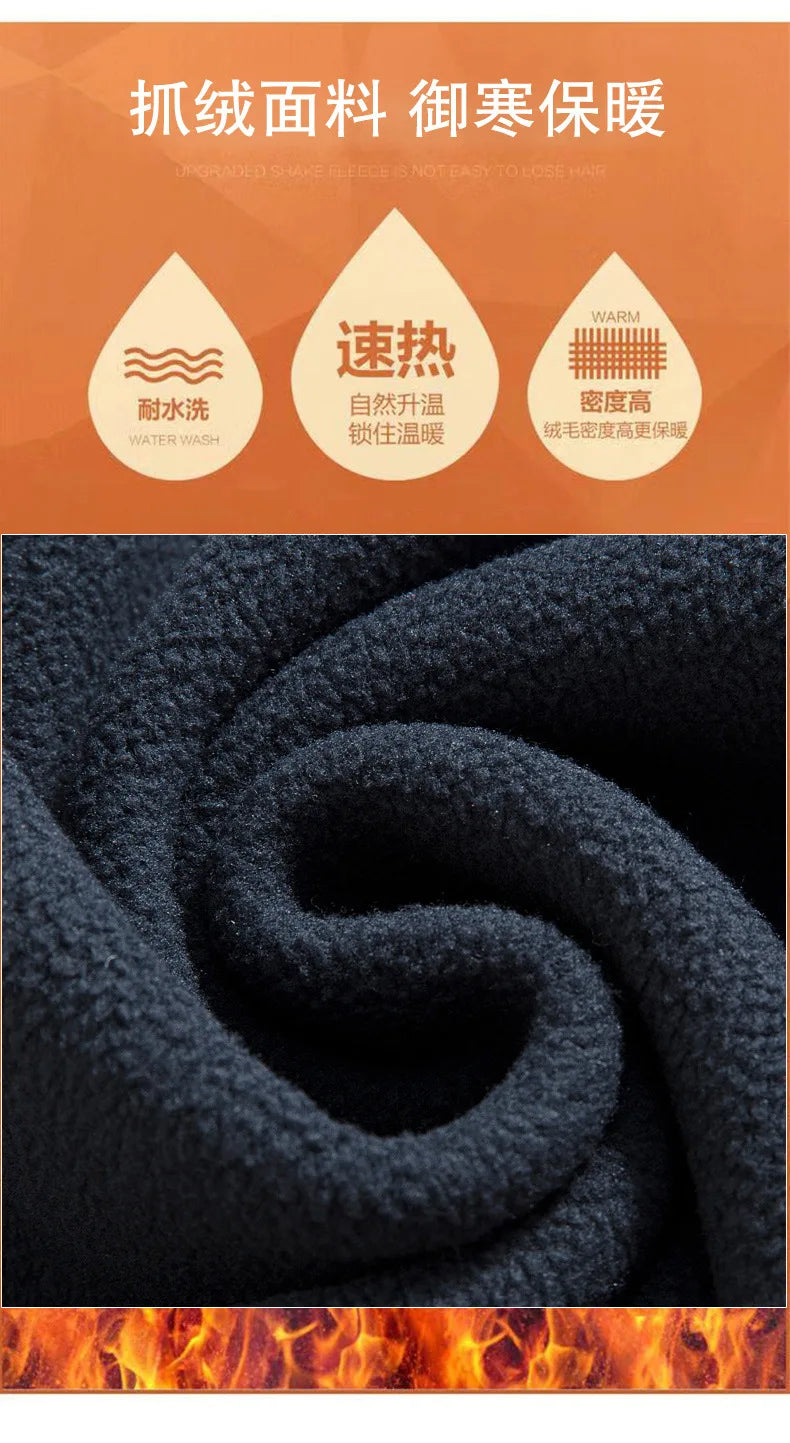 Norwegian fleece jacket! Functional outdoor cold-proof oversized garment! Autumn and winter warm fleece pullover jacket