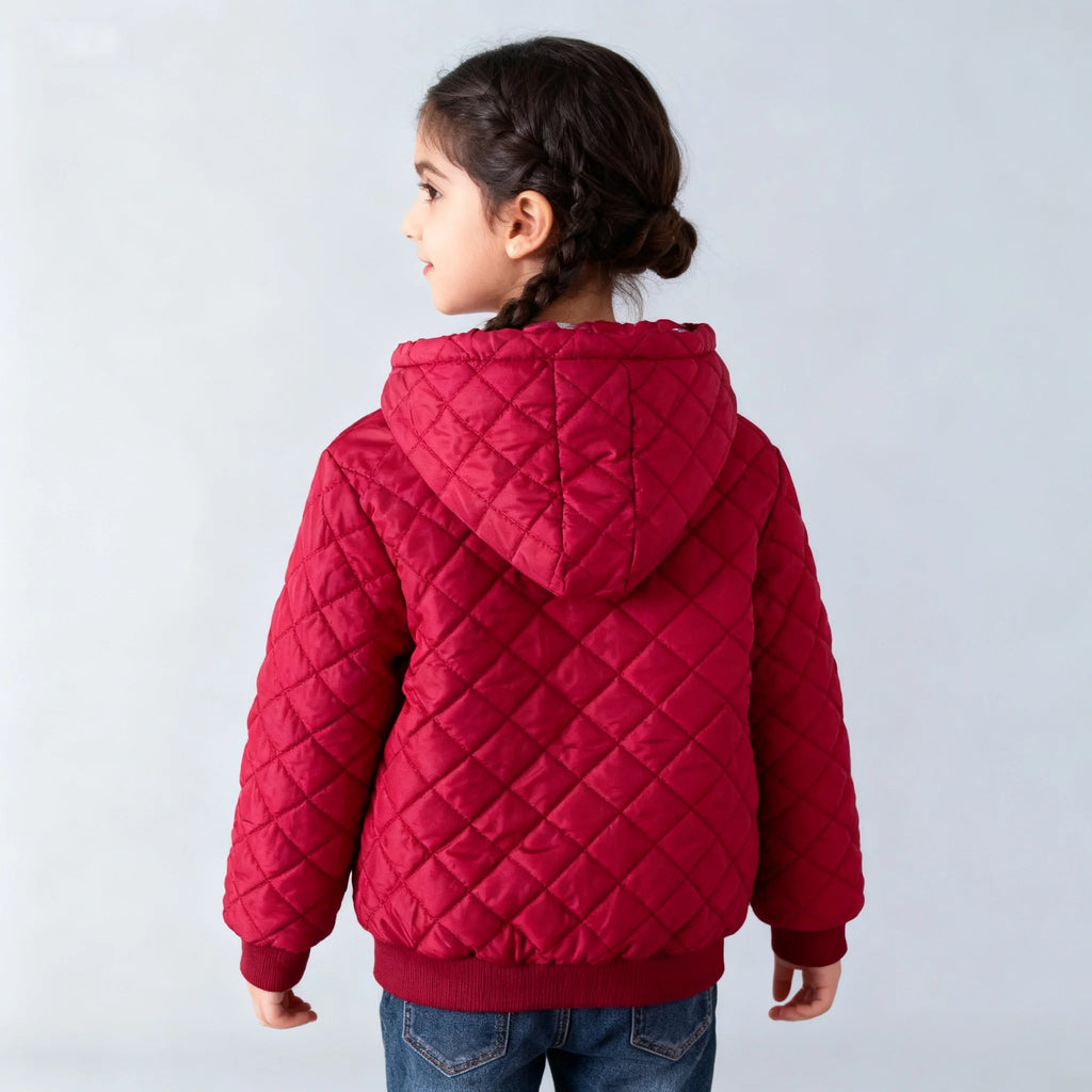 Thick Jackets Winter Kids Padded Fleece Warm Coats Children Hooded Cotton Outerwear Kids Clothes Cashmere Snowsuit