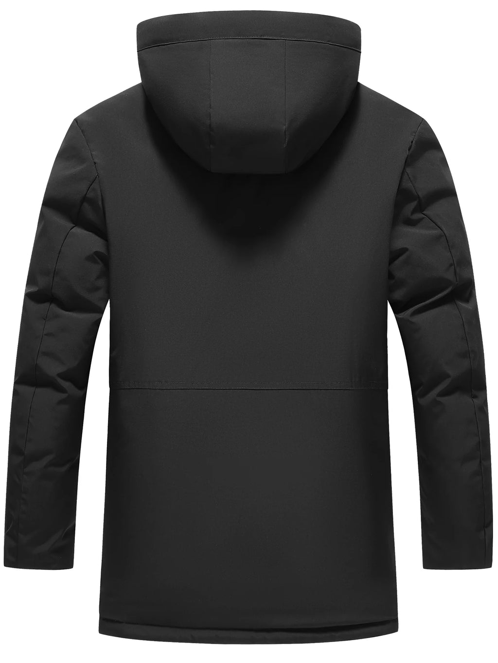 Winter warm and plush thick dad cotton jacket casual business men can take off hats windproof and warm cotton jacket top father