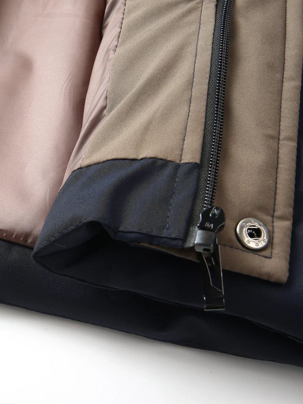 Business Hooded Down Parkas Man Autumn Winter Warm Padded Jacket Men's Outdoor Sports Coat Detachable Hat Zipper Cotton Jackets