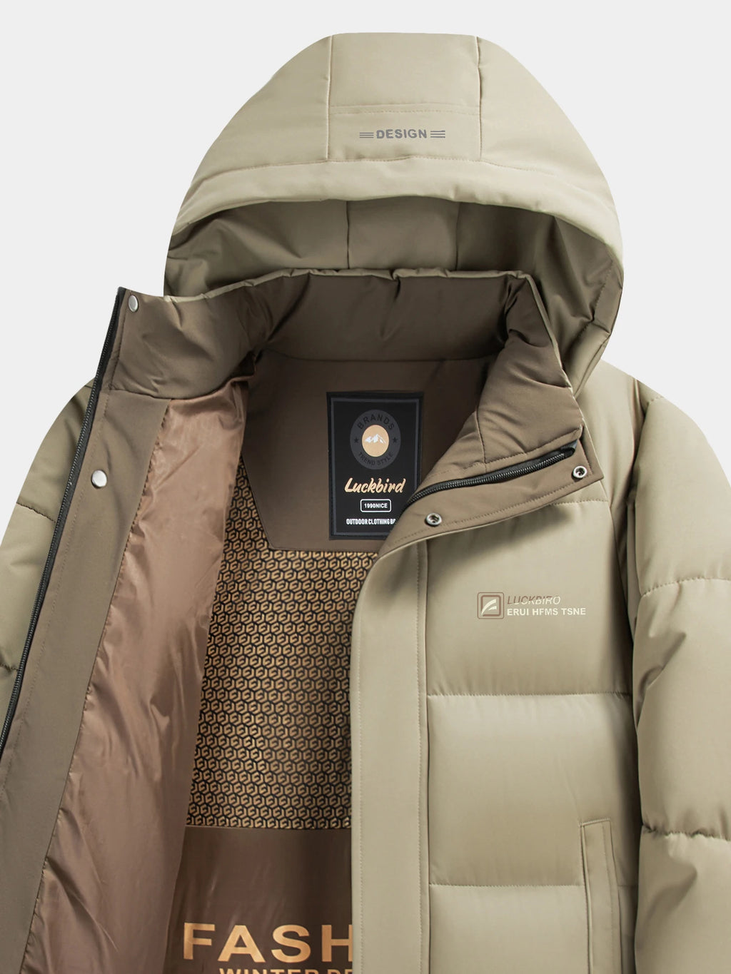 Men's winter warm cotton jacket for men's casual business trendy outdoor sports thickened cotton jacket top casual warm jacket