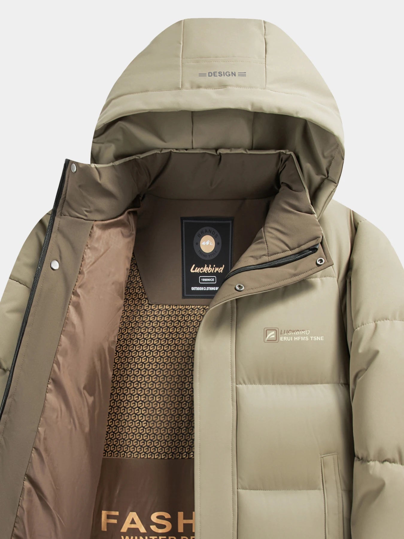 Men's winter warm cotton jacket for men's casual business trendy outdoor sports thickened cotton jacket top casual warm jacket