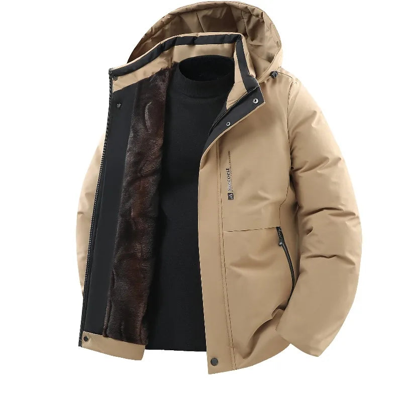Winter Outdoor Leisure Fishing Windproof Warm Parker Cotton Jacket Comfortable Fashionable Versatile High-quality Padded Jacket