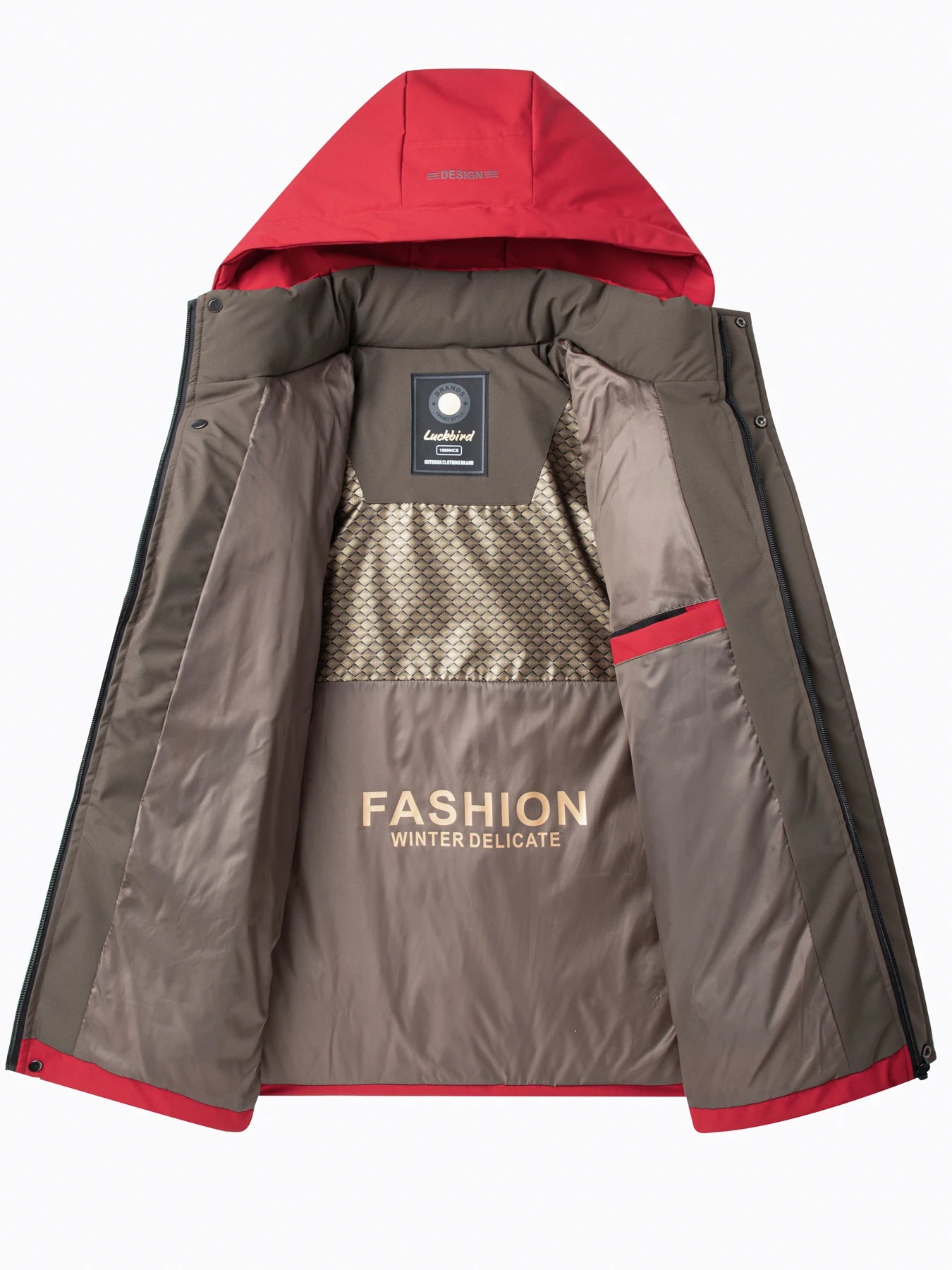 Men's winter warm cotton jacket for men's casual business trendy outdoor sports thickened cotton jacket top casual warm jacket