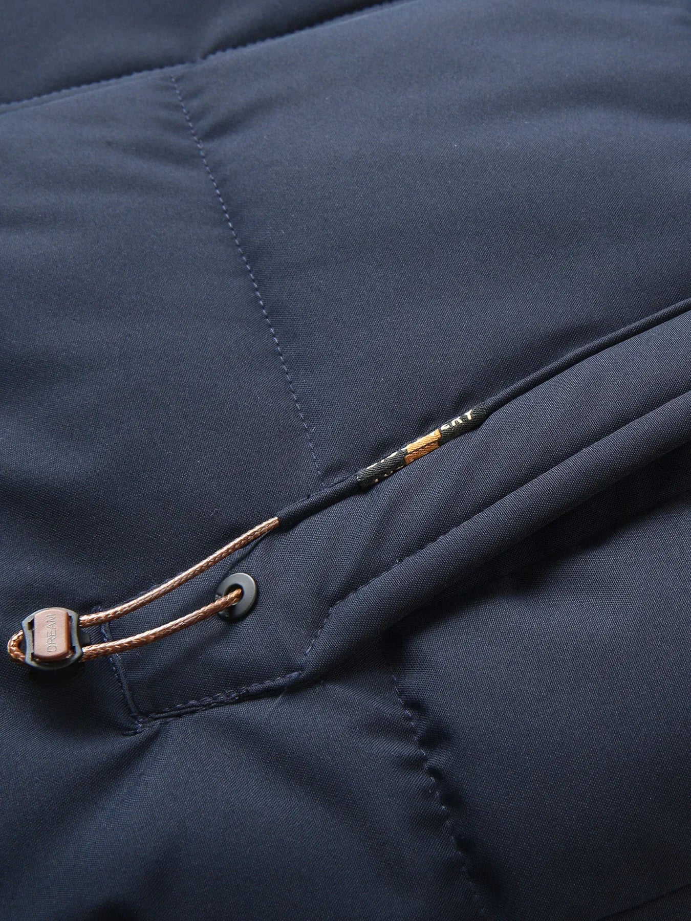 Business Hooded Down Parkas Man Autumn Winter Warm Padded Jacket Men's Outdoor Sports Coat Detachable Hat Zipper Cotton Jackets