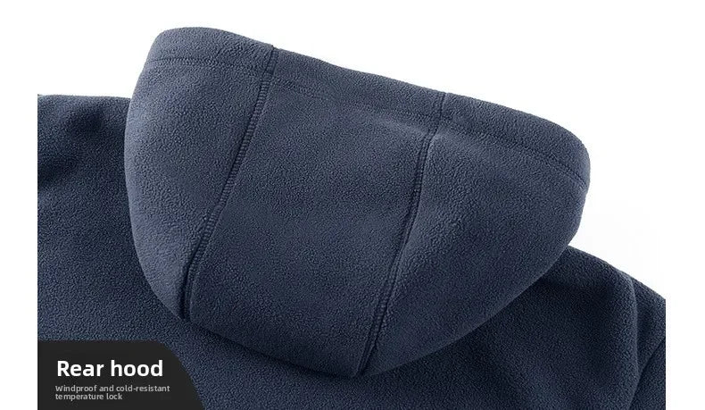 Sudadera de lana Unisex, chaqueta noruega cálida, deportiva, estilo de pareja, Sudadera con capucha de estudiante de gran tamaño