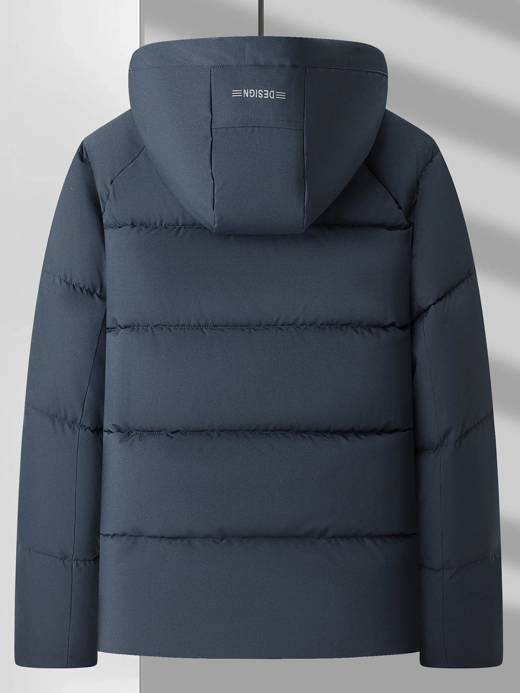 Business Hooded Down Parkas Man Autumn Winter Warm Padded Jacket Men's Outdoor Sports Coat Detachable Hat Zipper Cotton Jackets